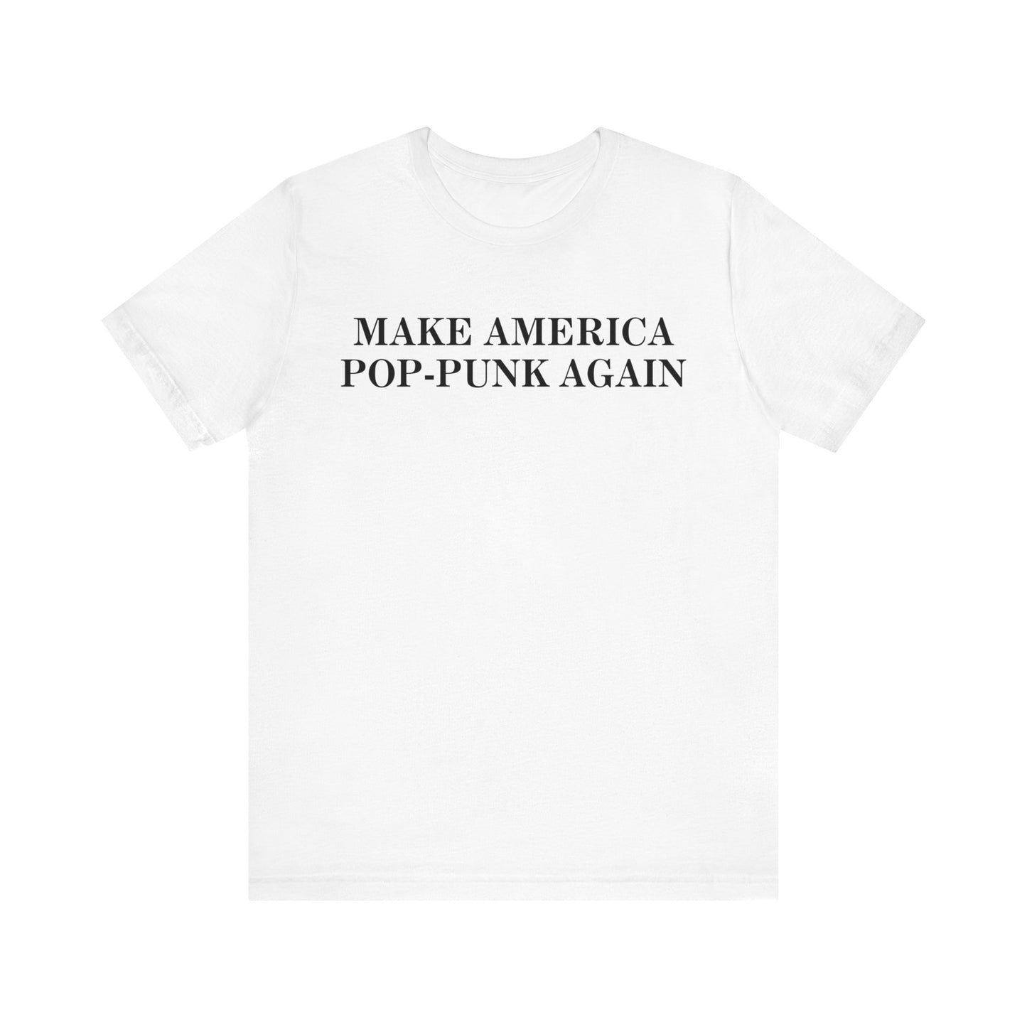 Make America Pop-Punk Again Shirt White