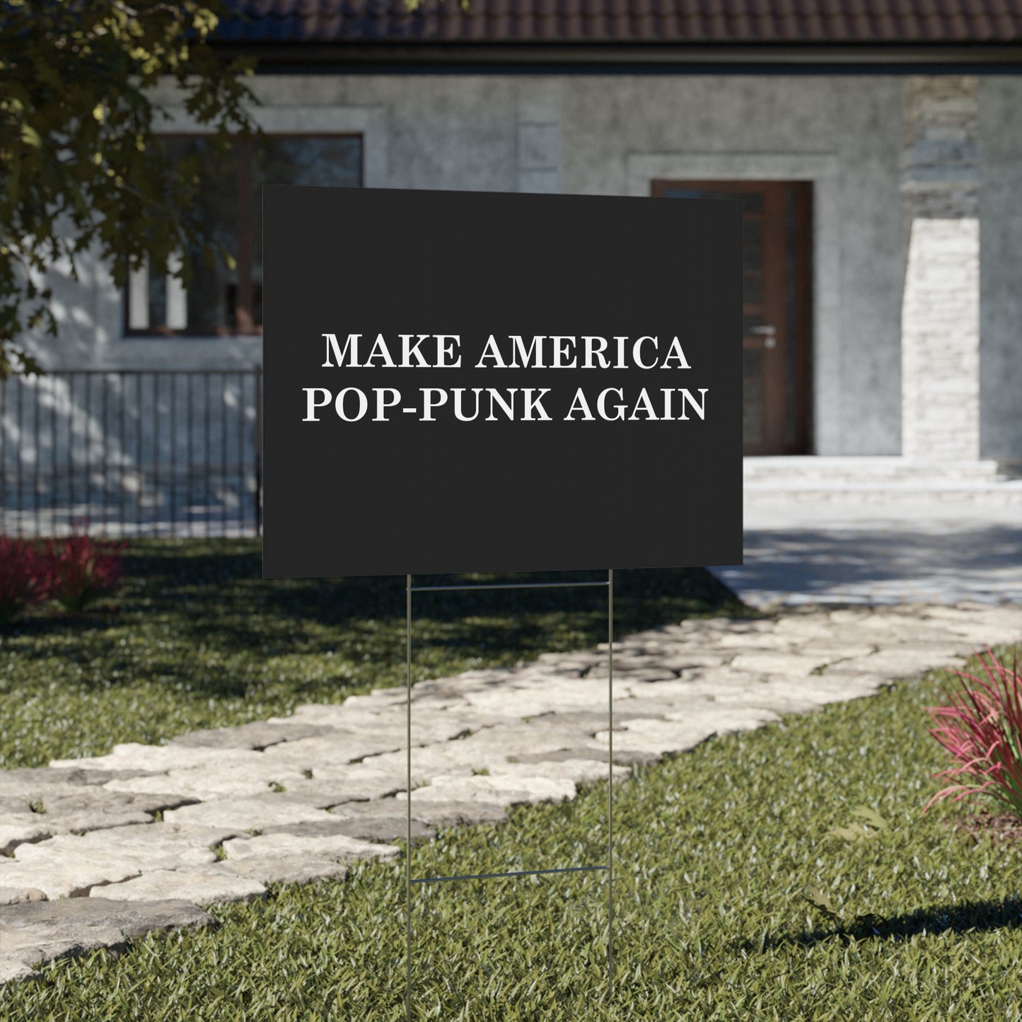 Make America Pop-Punk Again Yard Sign