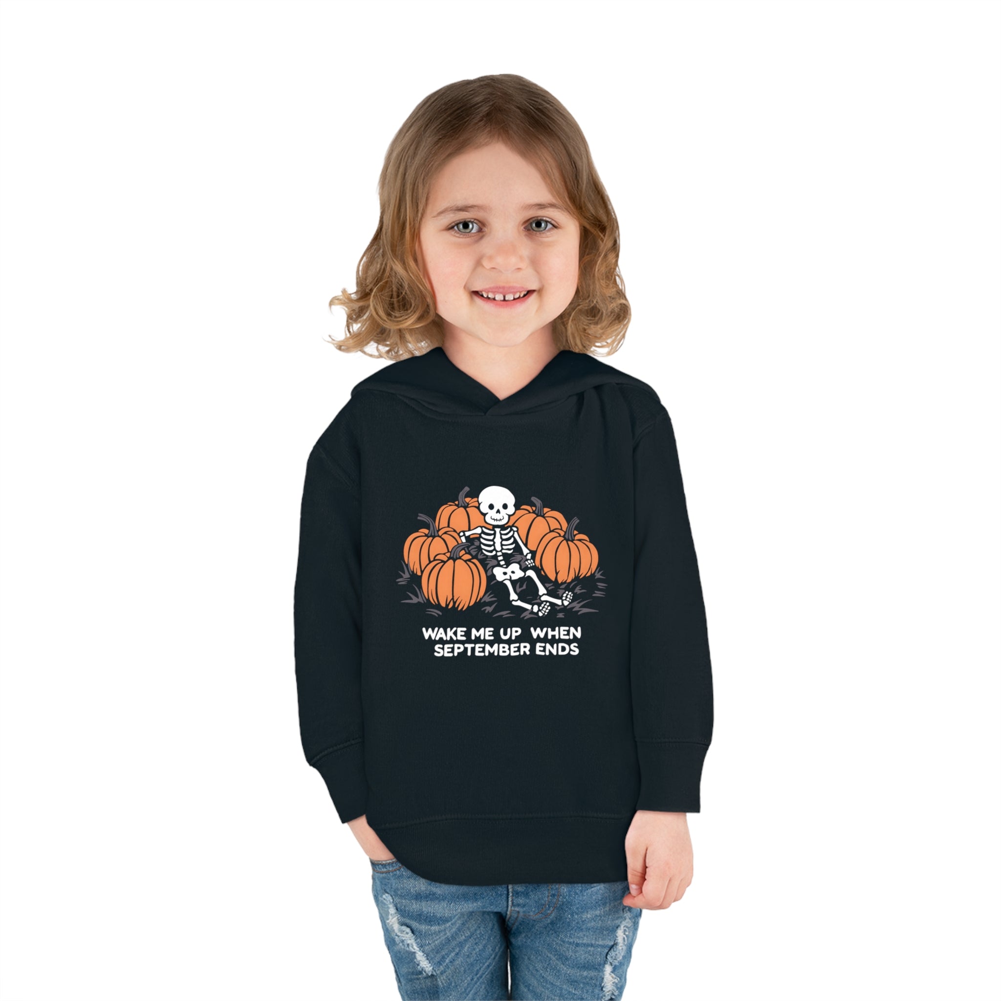 Wake Me Up When September Ends Toddler Hoodie