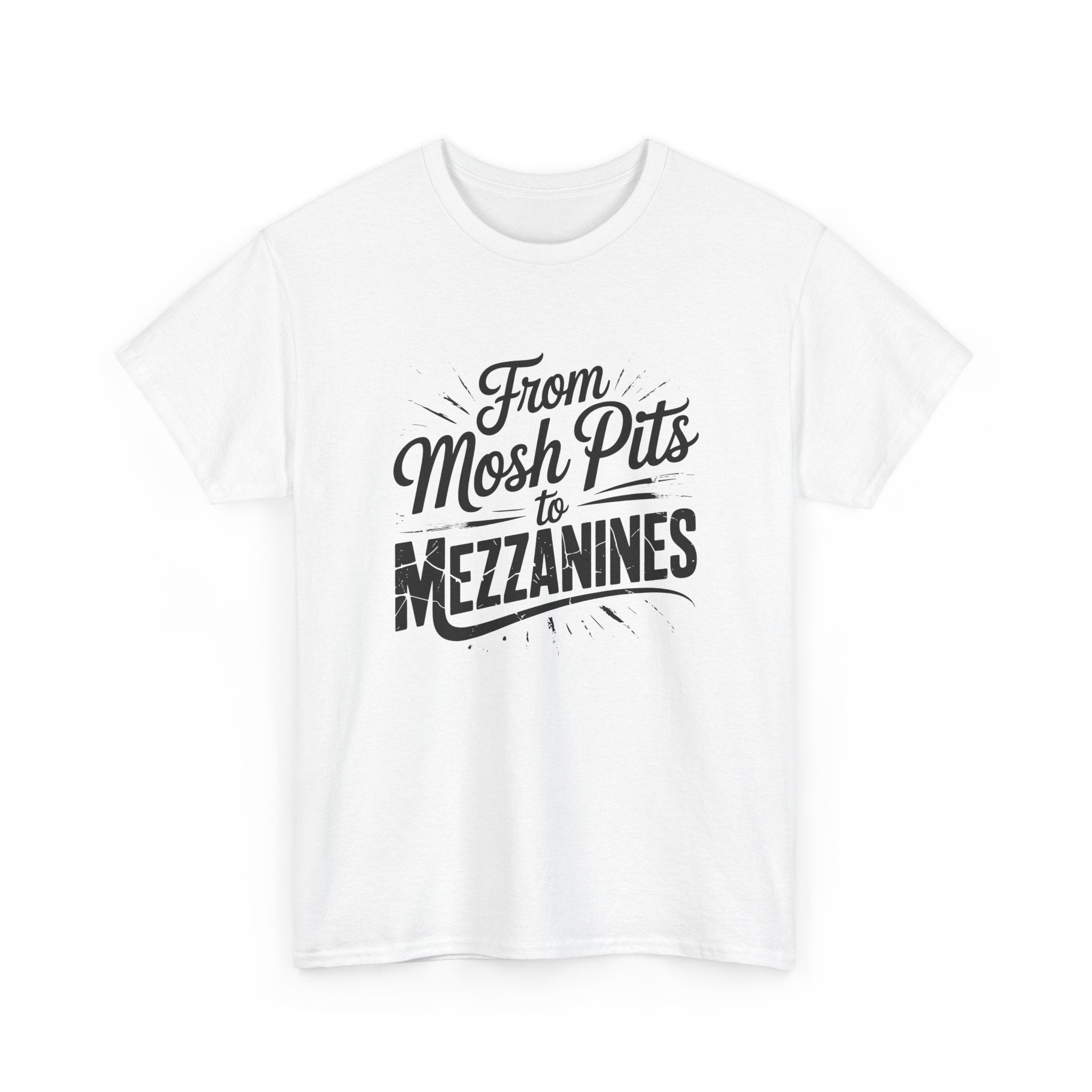 From Mosh Pits to Mezzanines Vintage Tee