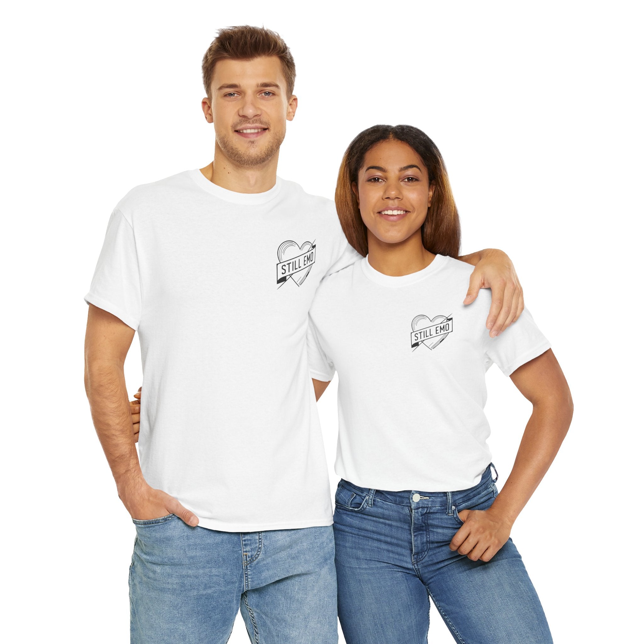 Still Emo Badge Tee