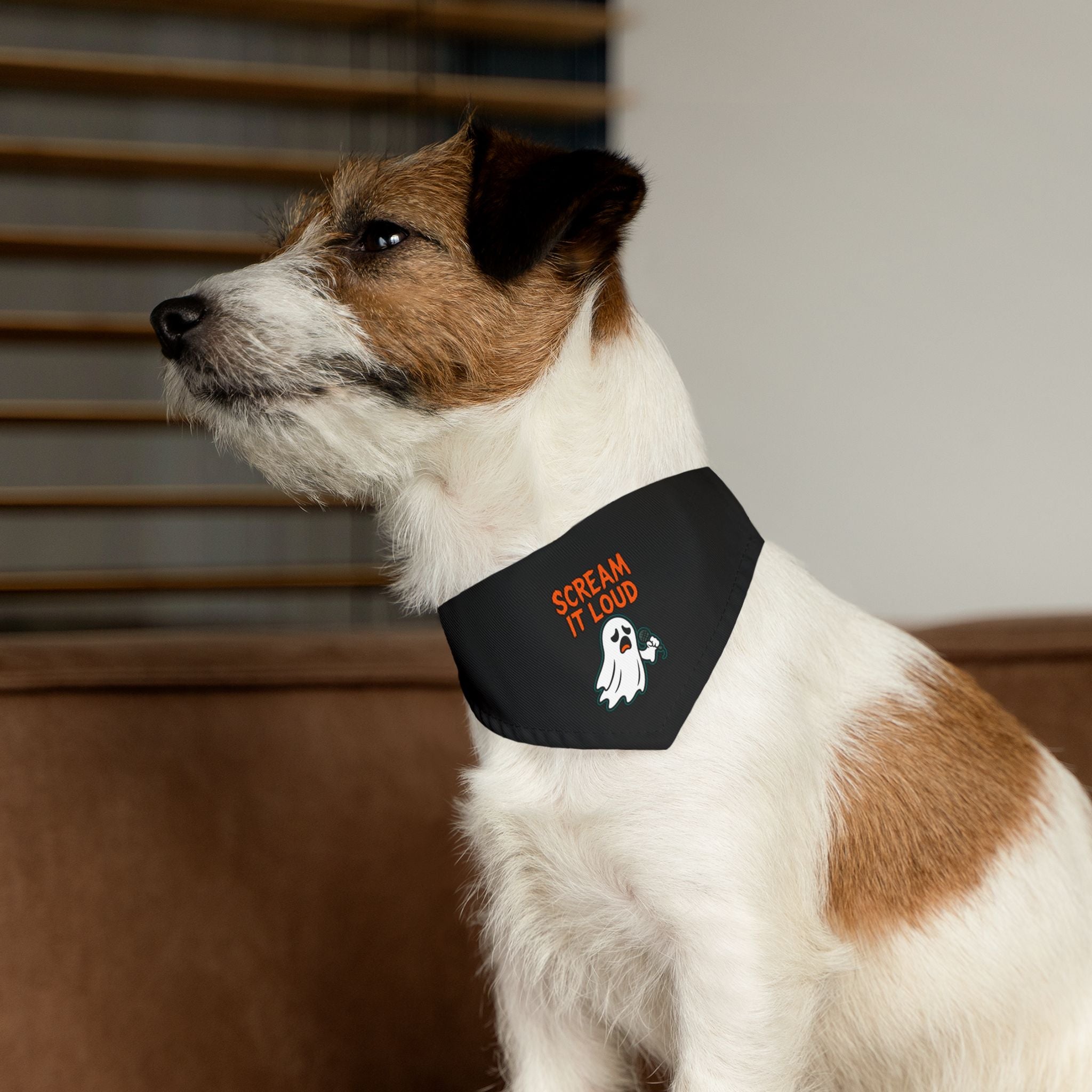 Scream It Loud Pet Bandana