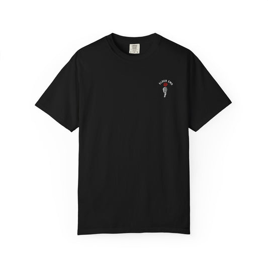 Elder Emo Rose Tee on Comfort Colors