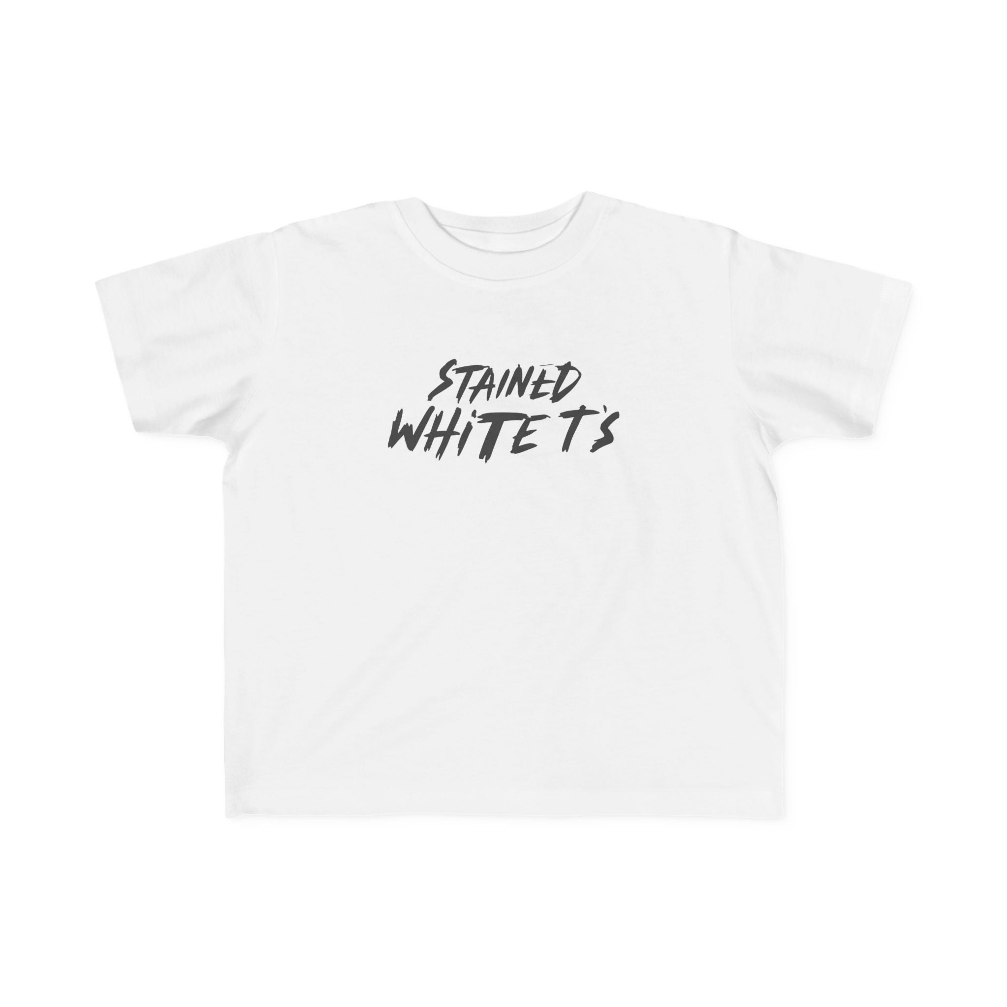 Stained White T's - Toddler Tee UK