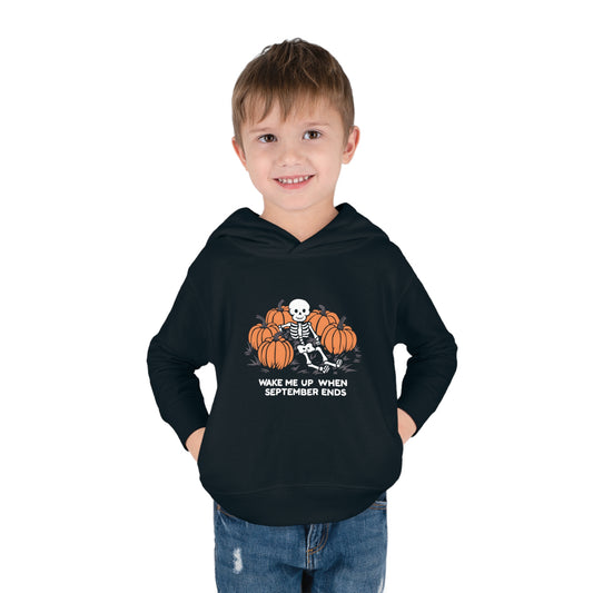 Wake Me Up When September Ends Toddler Hoodie