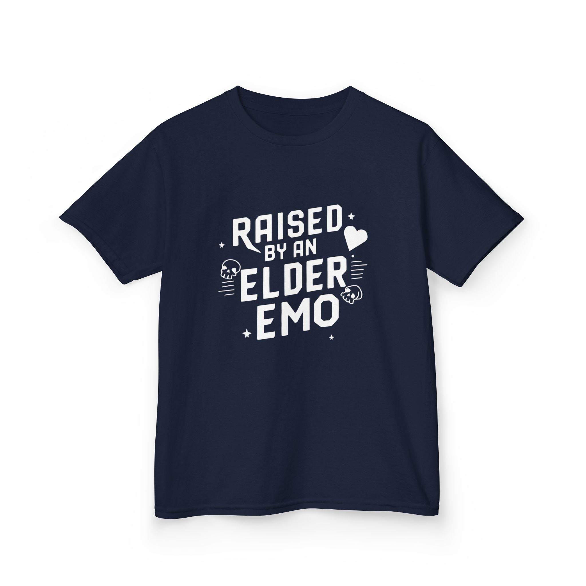 Raised by an Elder Emo - Youth Tee UK