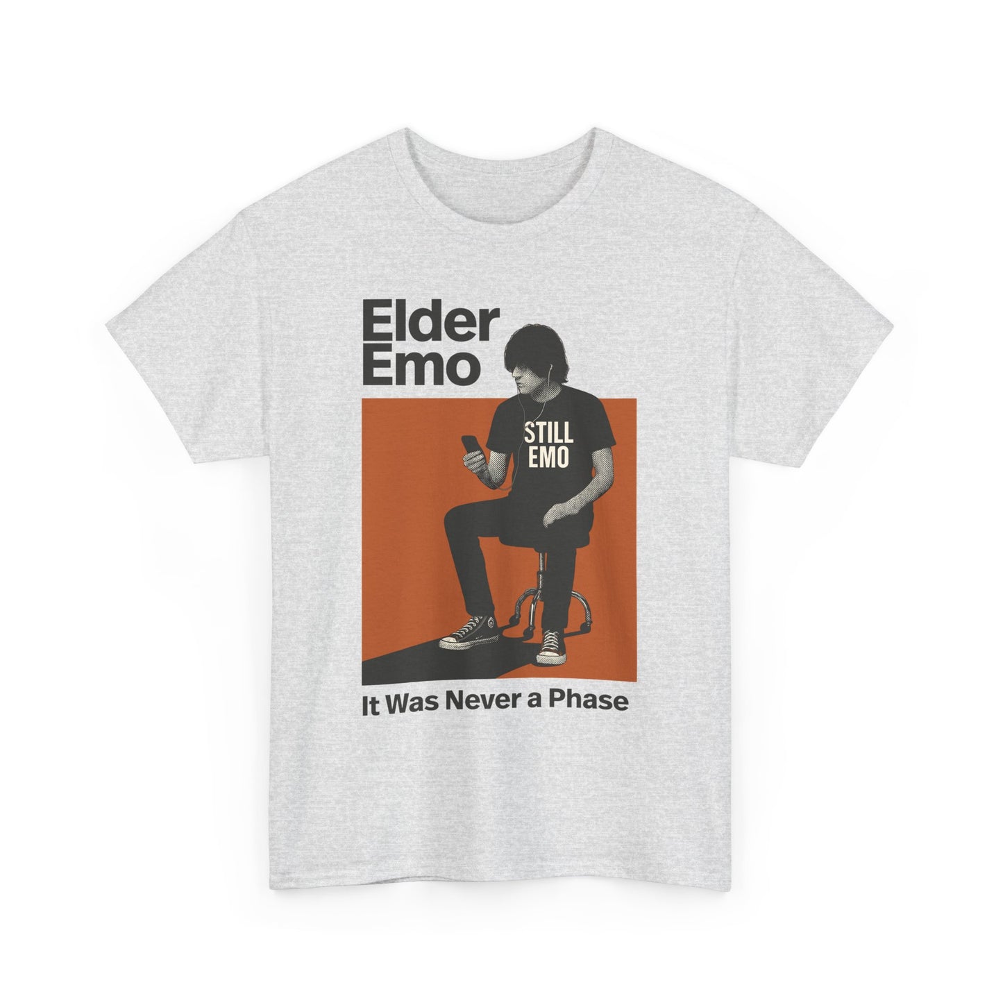 Elder Emo in Halftone Tee