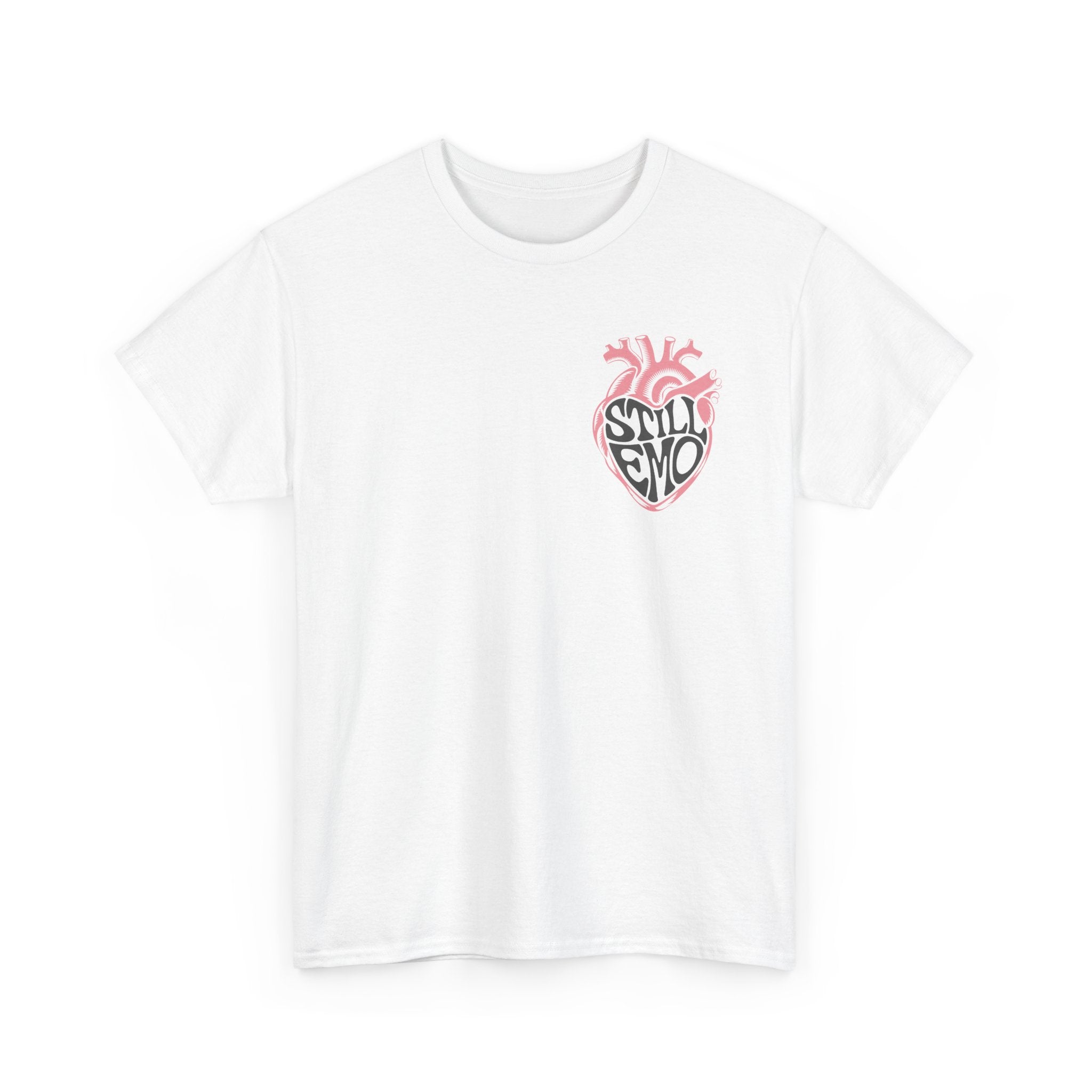 Still Emo Anatomical Heart Color Tee