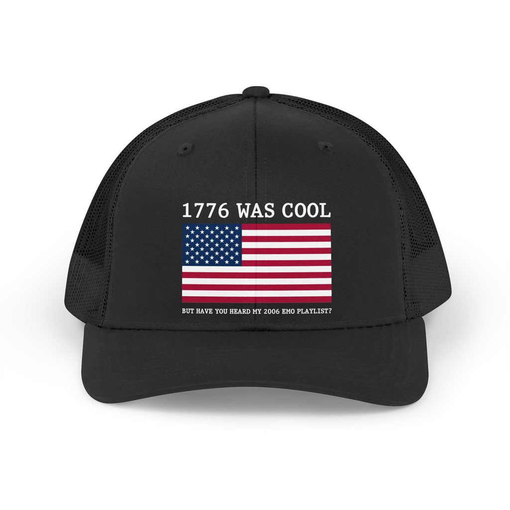 1776 was cool Trucker Hat One size / Black