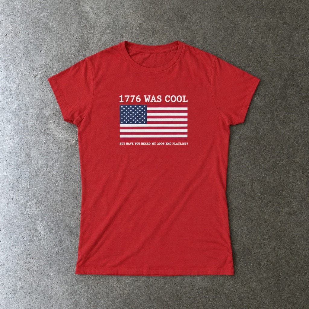 1776 was cool - Women's Tee UK S / Red