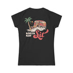 Heart Says Pit, Knees Say Sit - Women's Tee UK