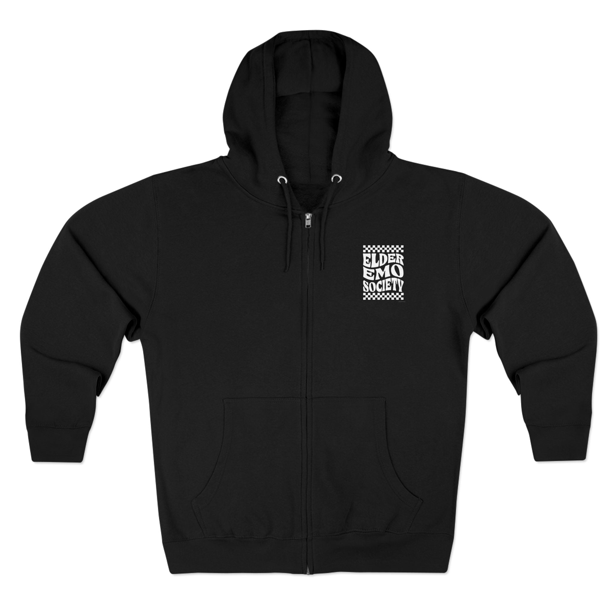 Elder Emo Society Zip-up Hoodie UK