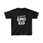 2nd Generation Emo Kid Youth Tee Black / XS