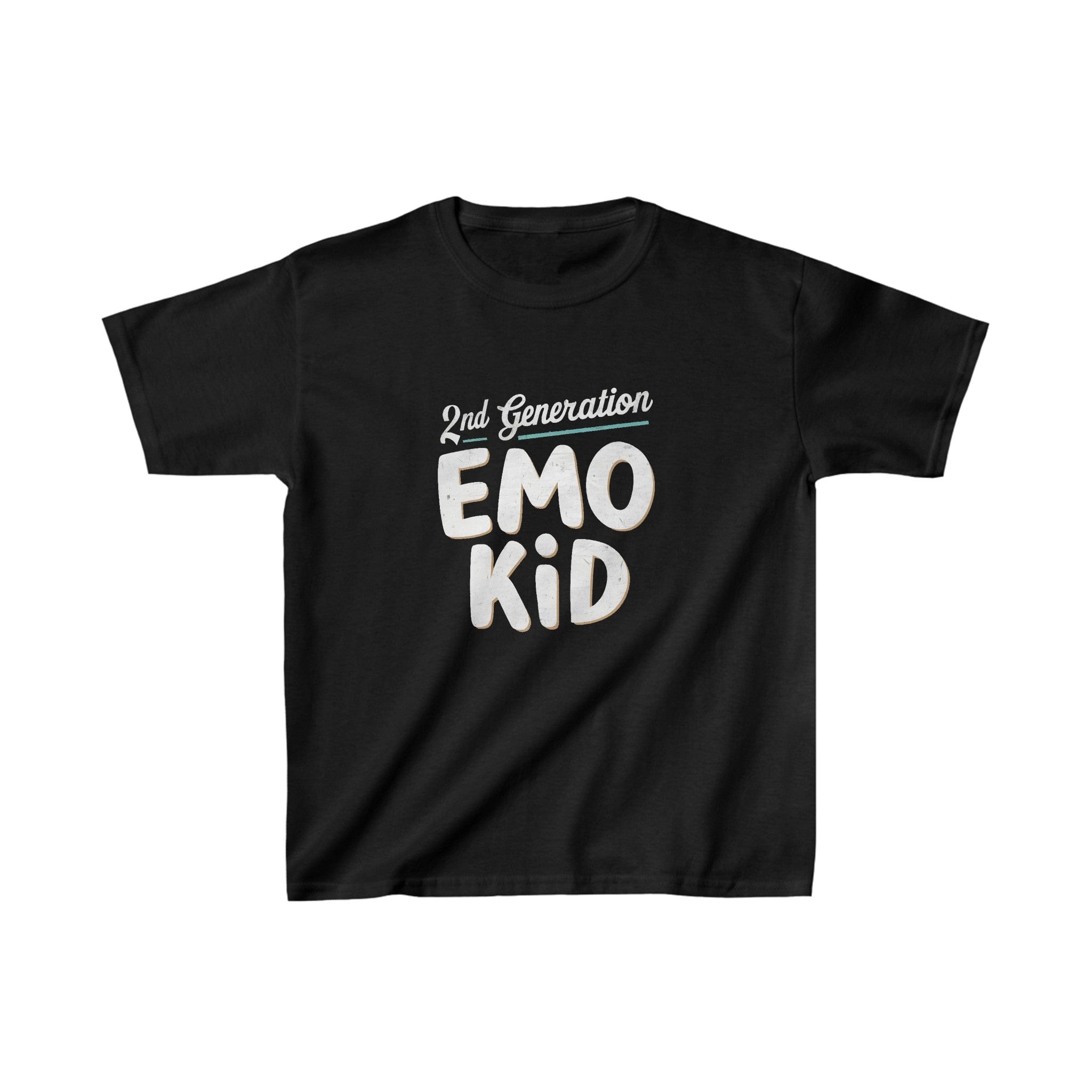 2nd Generation Emo Kid Youth Tee Black / XS