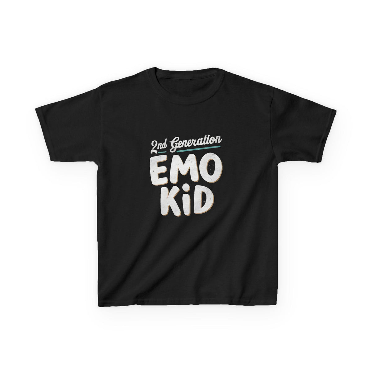 2nd Generation Emo Kid Youth Tee UK XS / Black