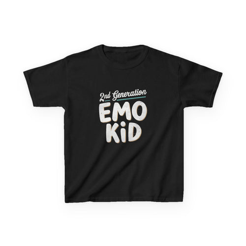 2nd Generation Emo Kid Youth Tee UK XS / Black