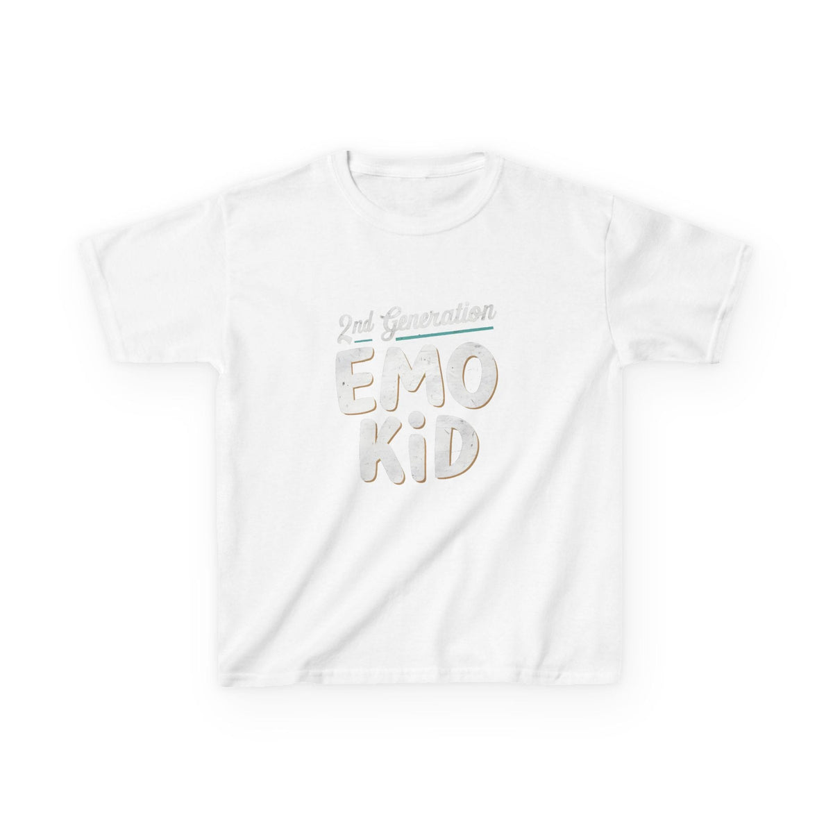 2nd Generation Emo Kid Youth Tee UK XS / White