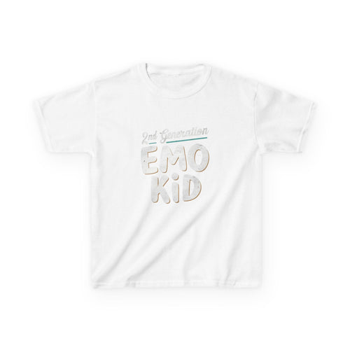 2nd Generation Emo Kid Youth Tee UK XS / White