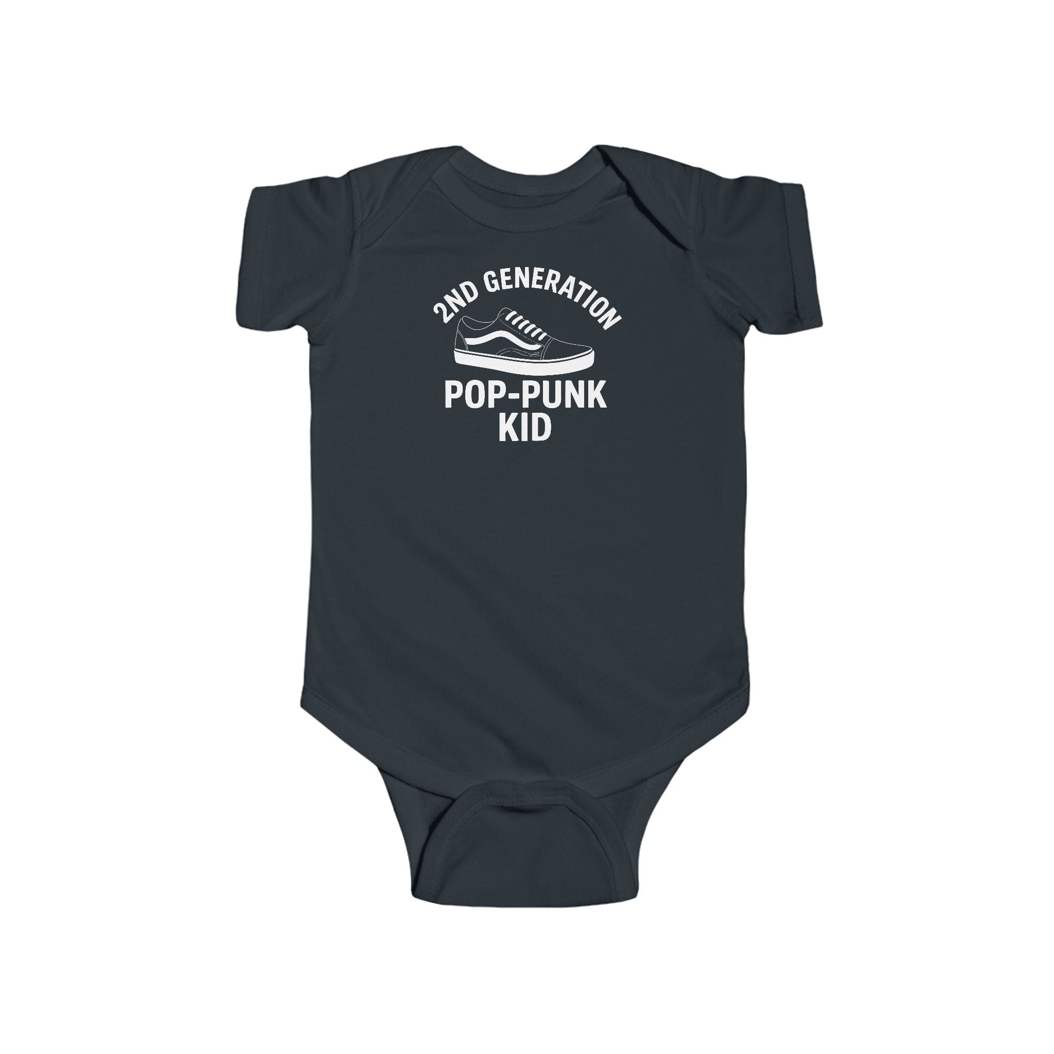 2nd Generation Pop-Punk Kid - Onesie UK Black / NB (0-3M)