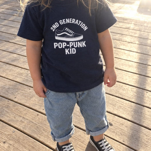 2nd Generation Pop-Punk Kid - Toddler Tee UK