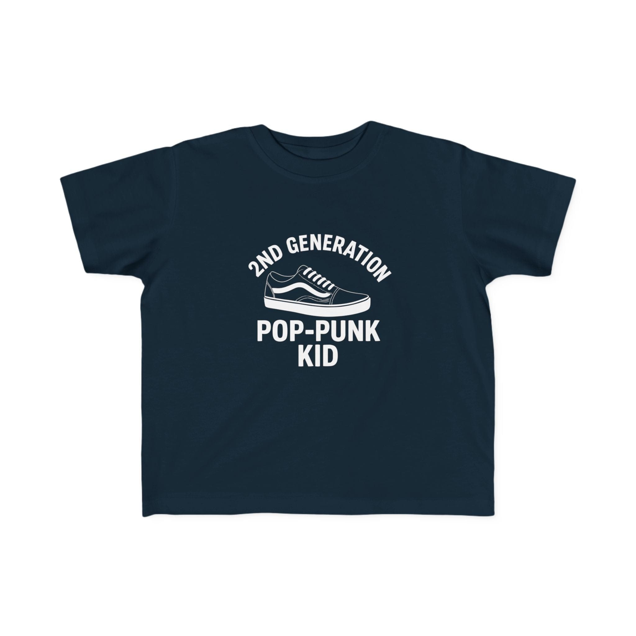 2nd Generation Pop-Punk Kid - Toddler Tee UK Navy / 2T