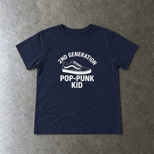 2nd Generation Pop-Punk Kid - Toddler Tee UK Navy / 2T