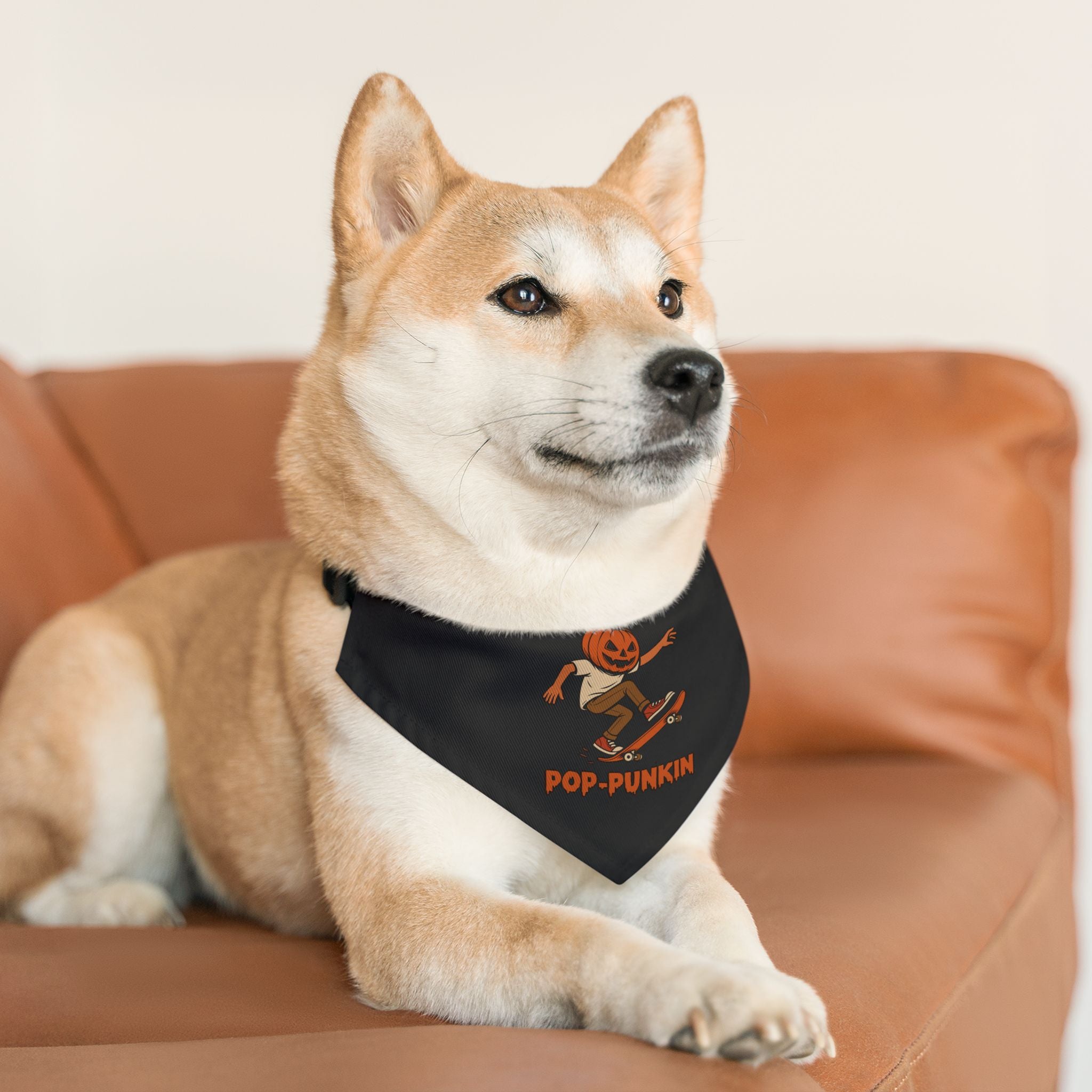 Pop-punkin Pet Bandana