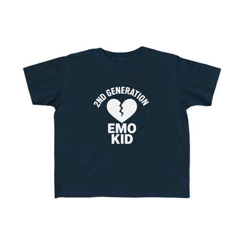2nd Generation Emo Kid Broken Heart - Toddler Tee UK