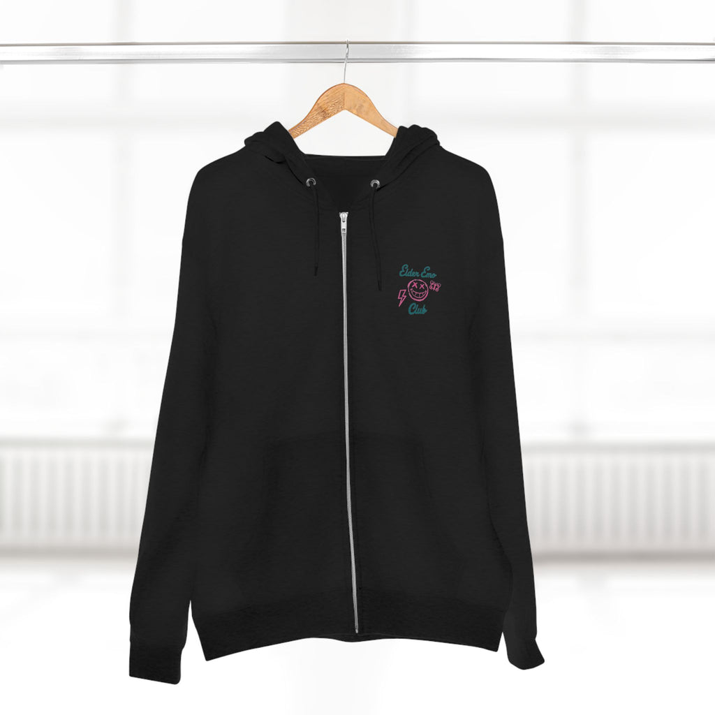 Elder Emo Club Zip-up Hoodie UK