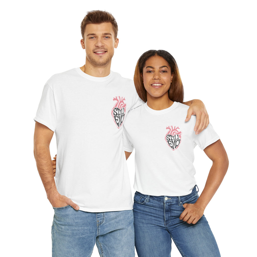 Still Emo Anatomical Heart Color Tee