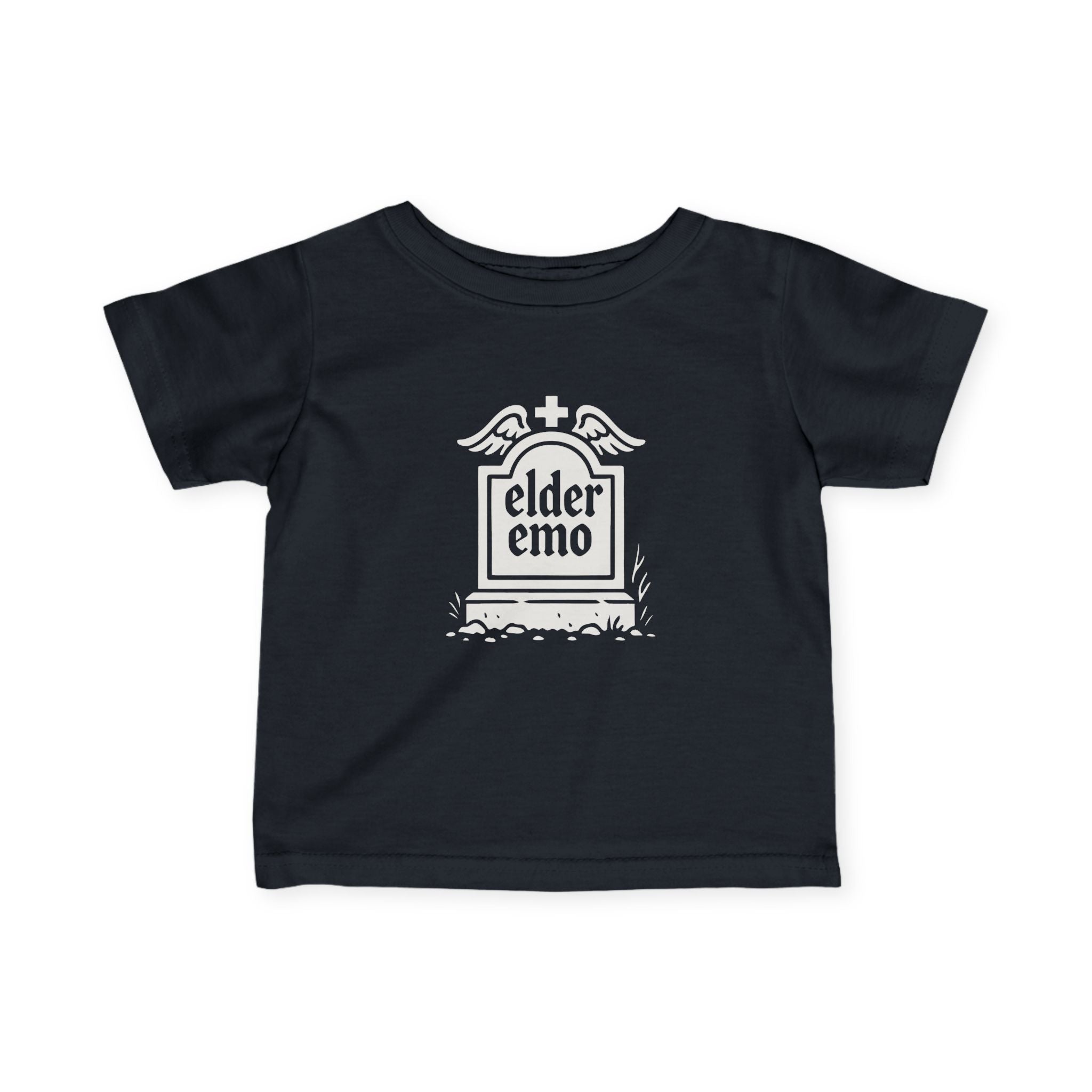 Elder Emo Tombstone Infant Tee