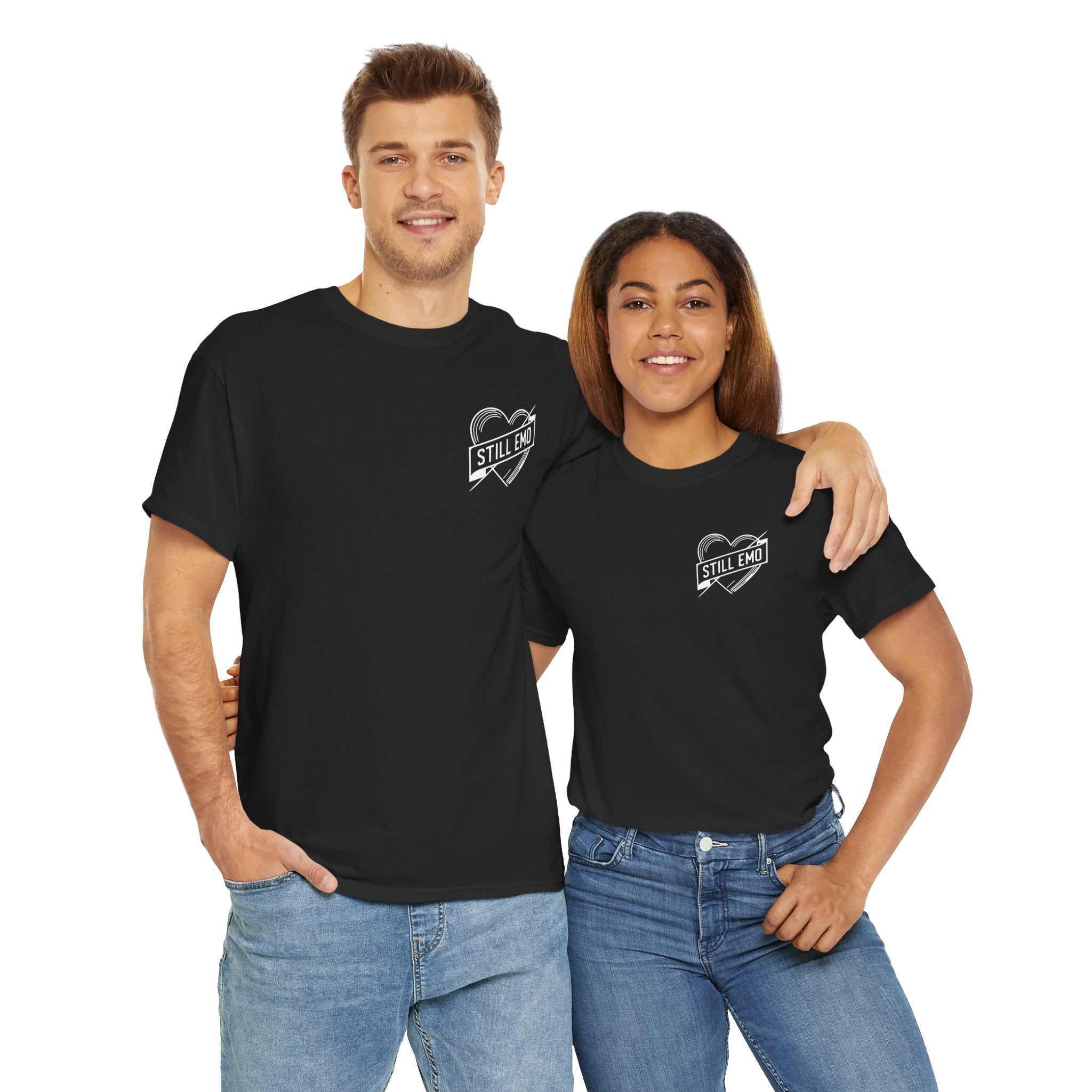 Still Emo Badge Tee