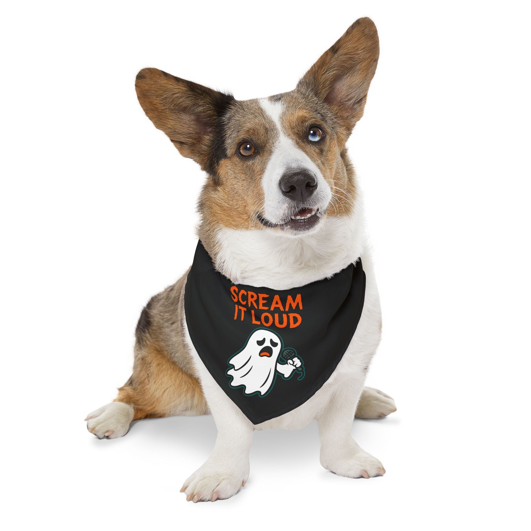 Scream It Loud Pet Bandana