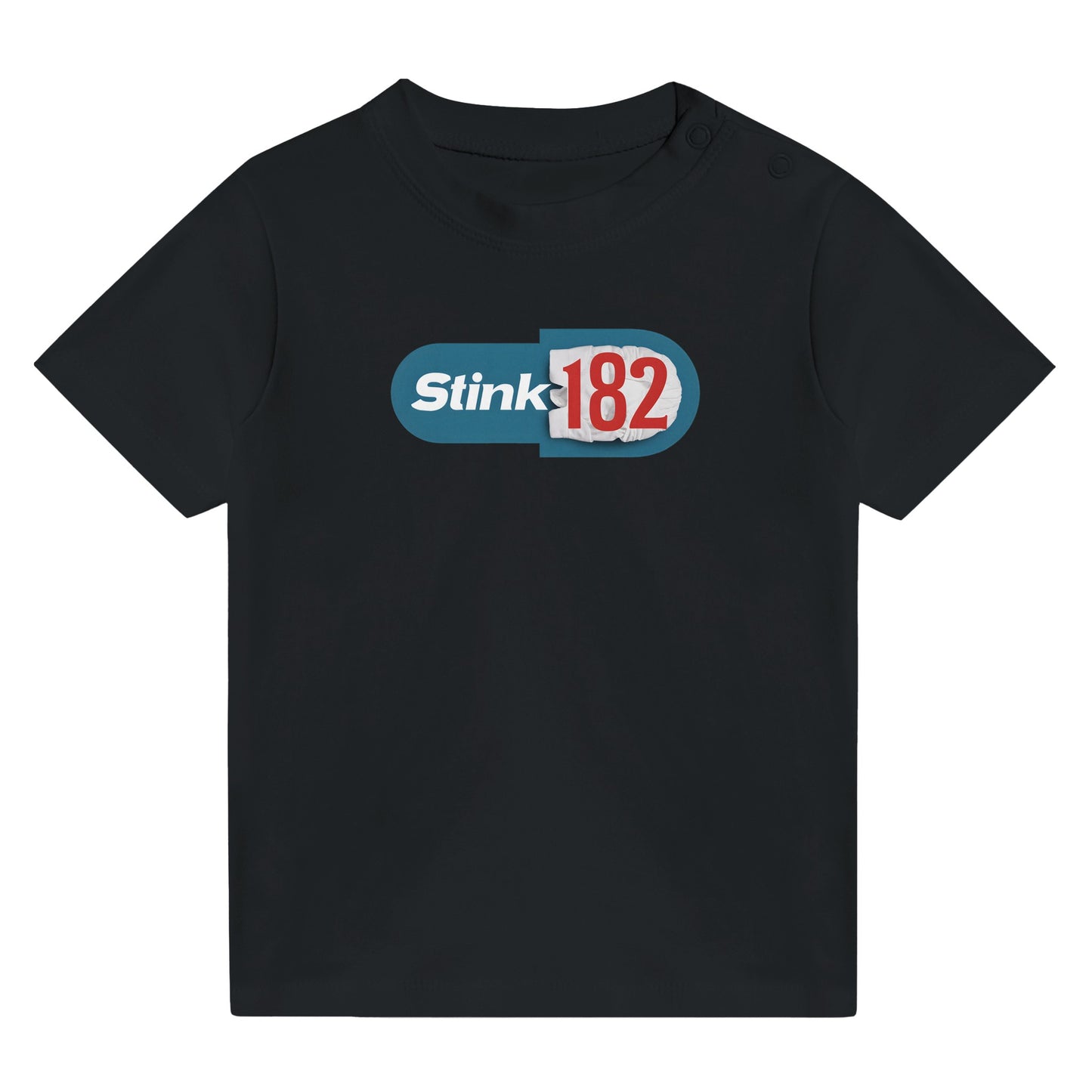 Blink-182 Stink-182 Baby Tee Black