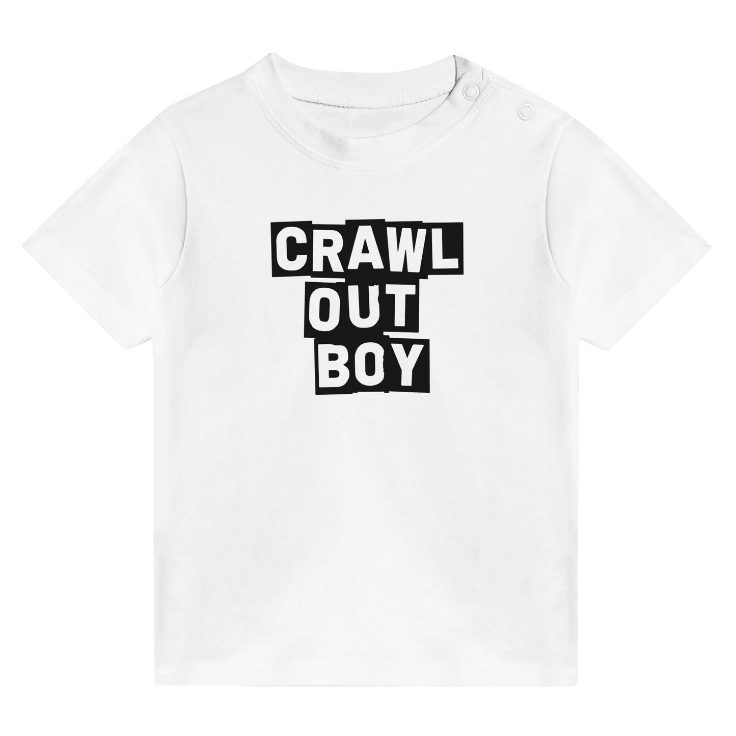 Fall Out Boy Crawl Out Boy Infant Tee White