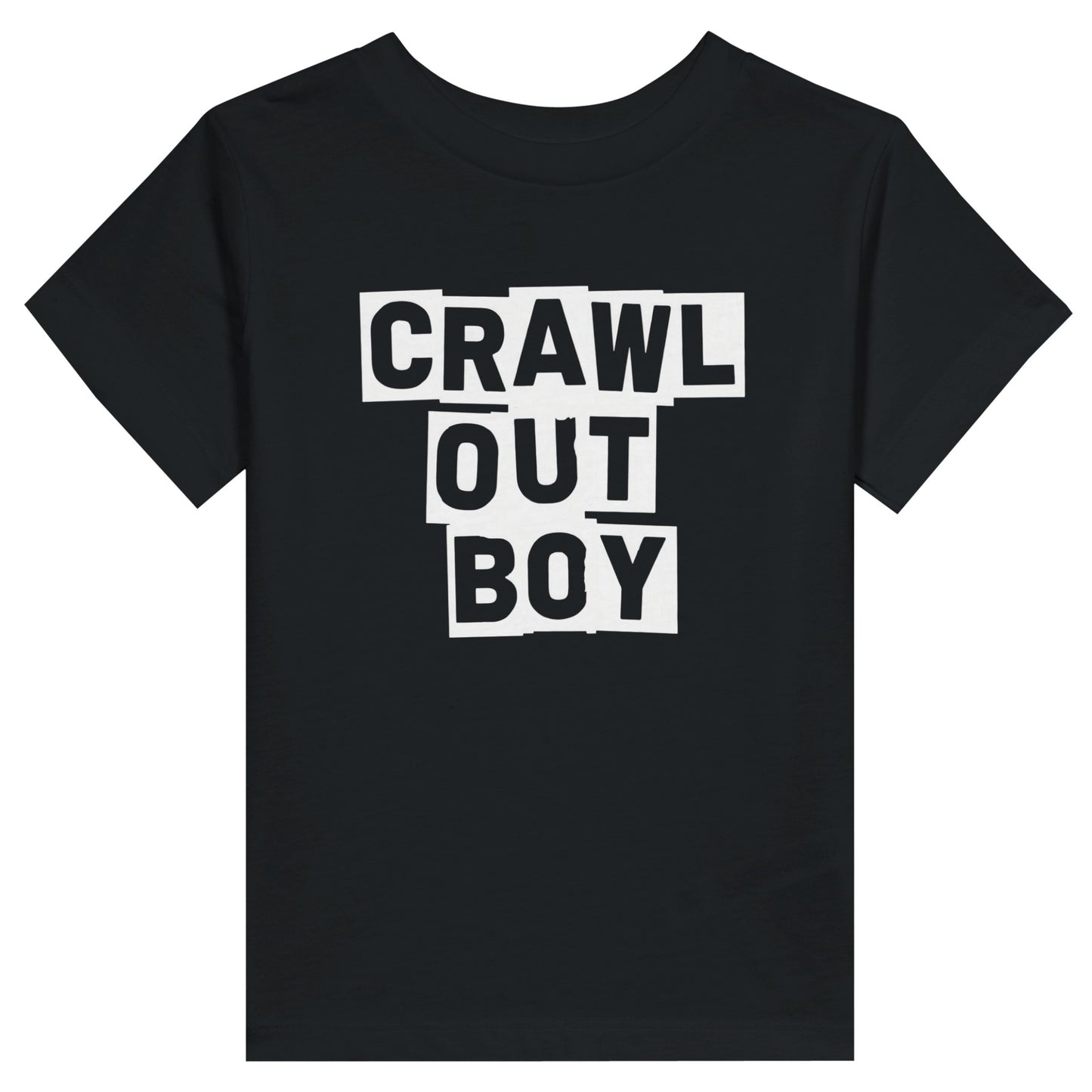 Fall Out Boy Crawl Out Boy Toddler Tee Black