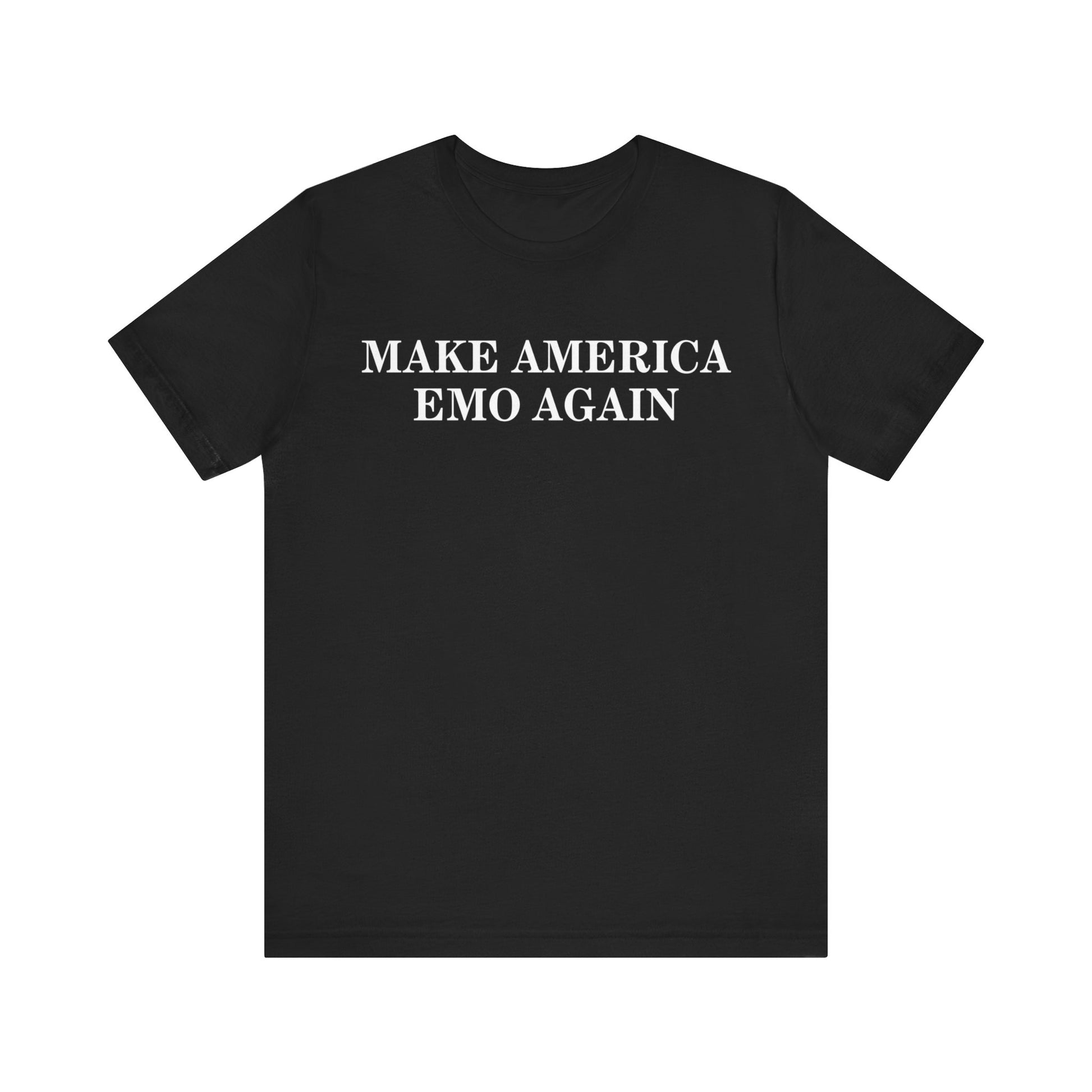 Make America Emo Again Shirt Black