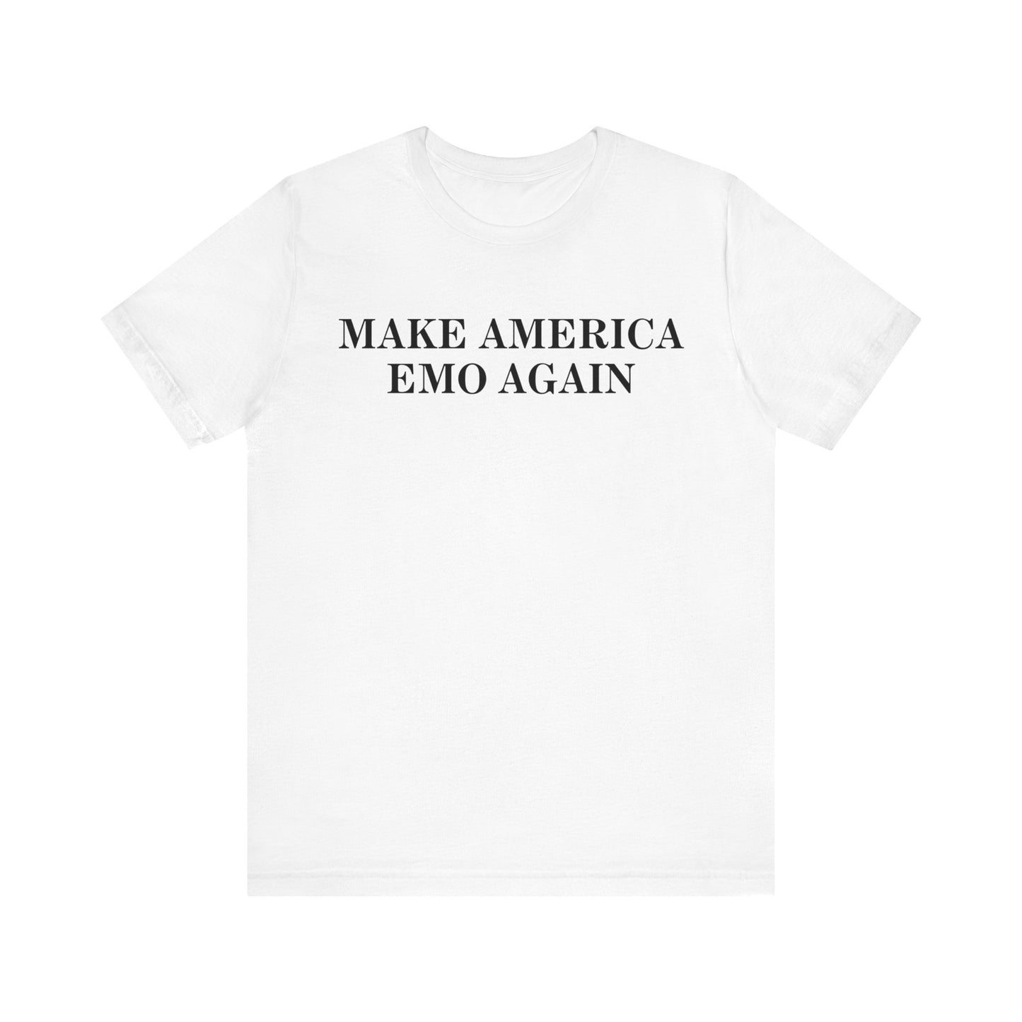 Make America Emo Again Shirt White