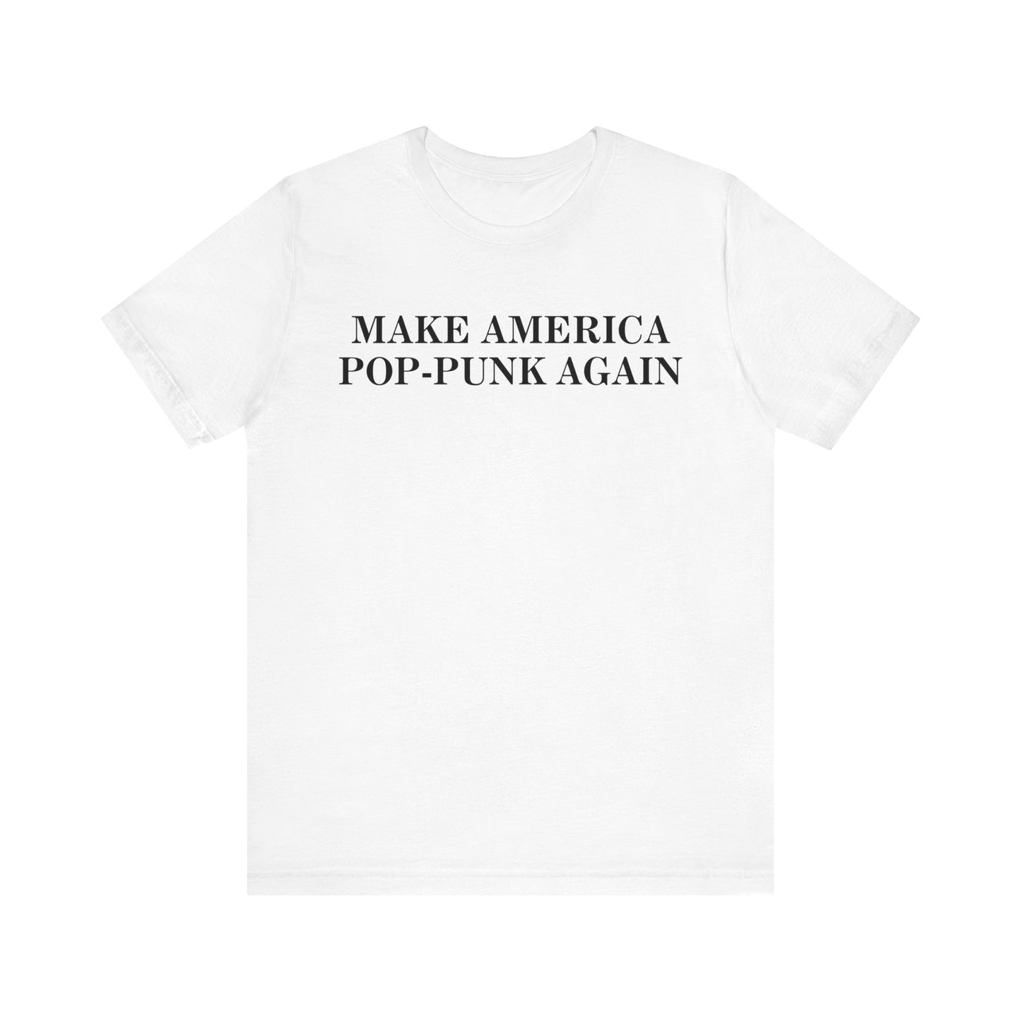 Make America Pop-Punk Again Shirt White