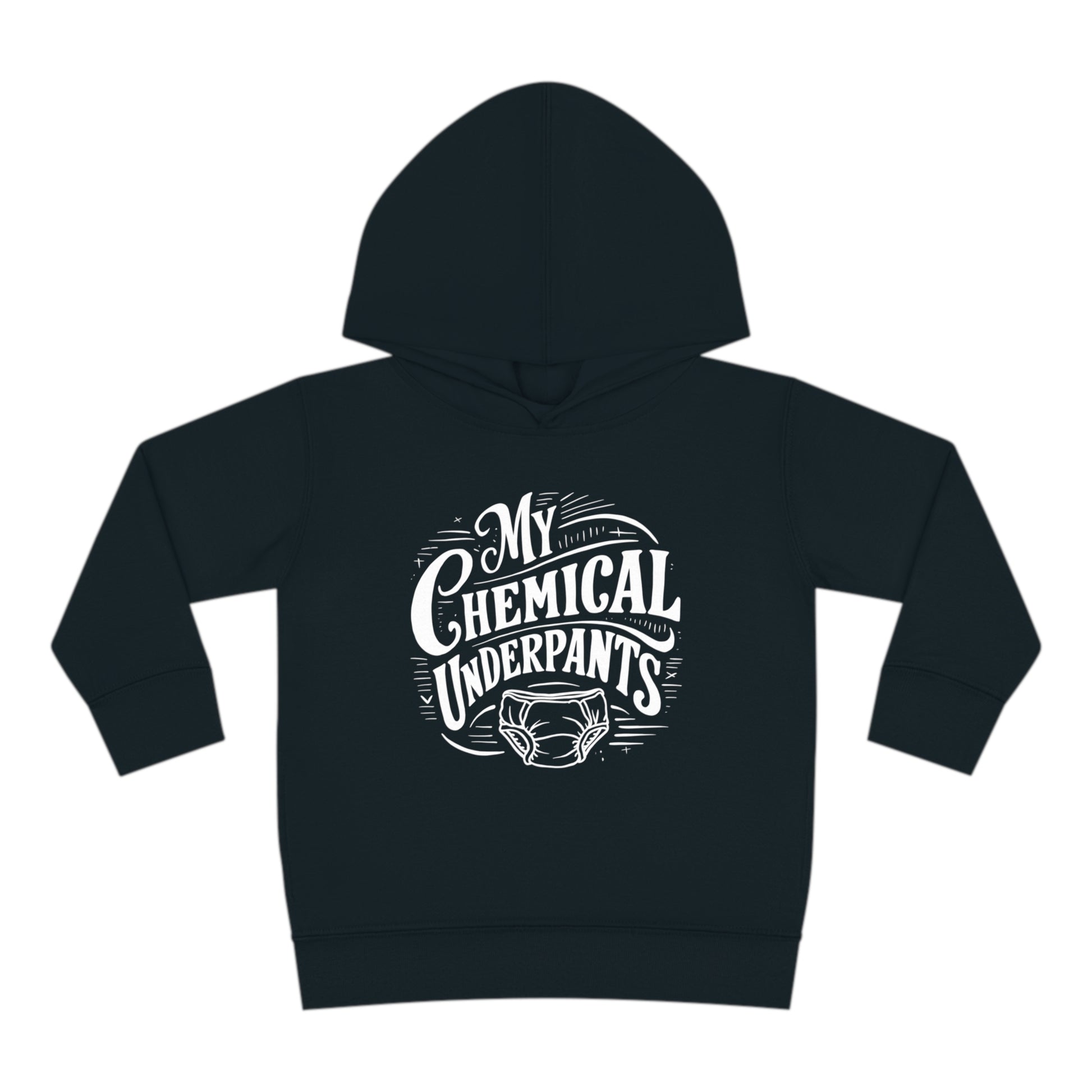 My Chemical Romance My Chemical Underpants Toddler Hoodie Black