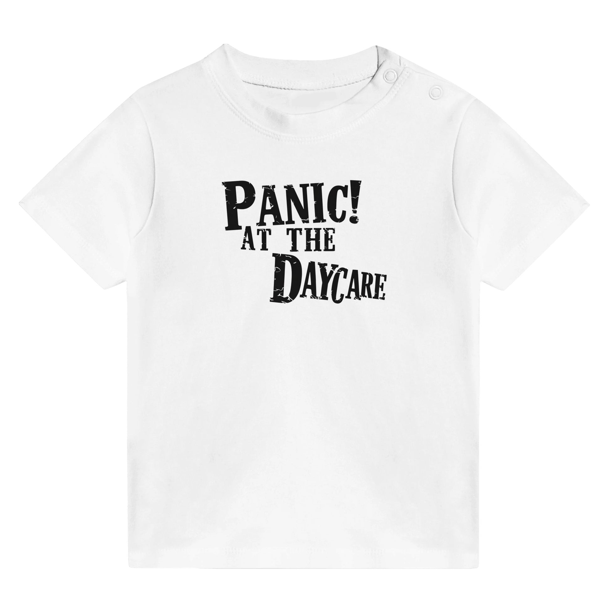 Panic At The Disco Panic At The Daycare Baby Tee White