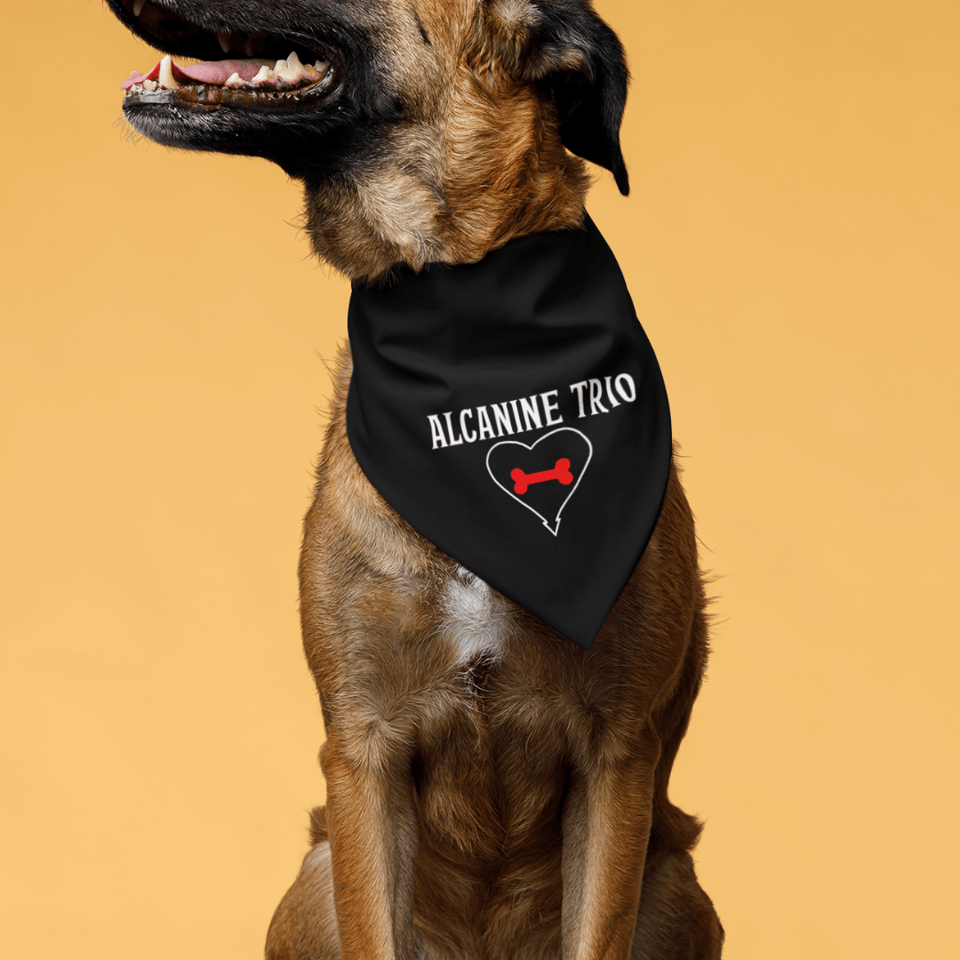 Alcanine Trio Pet Bandana OLD