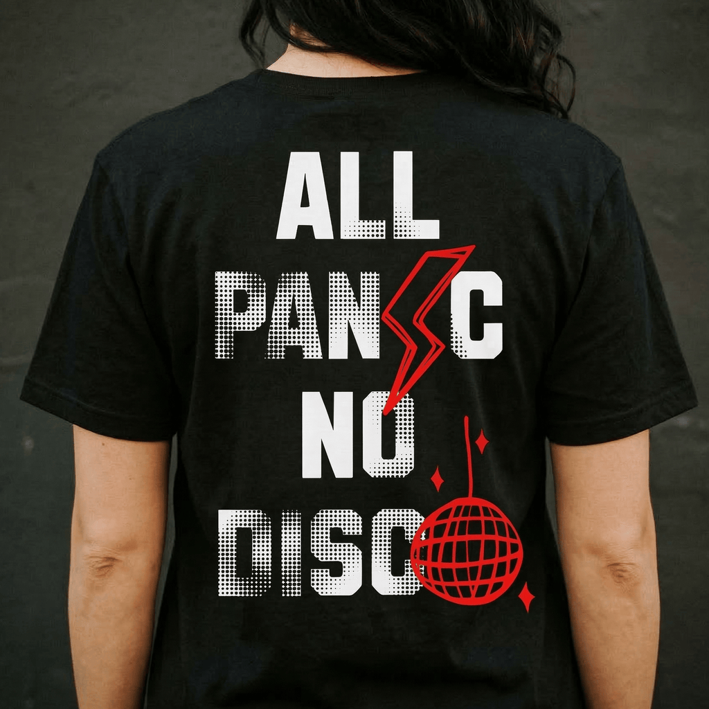 All Panic No Disco Tee