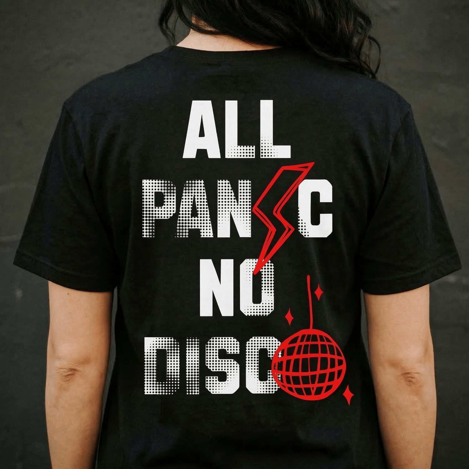 All Panic No Disco Tee