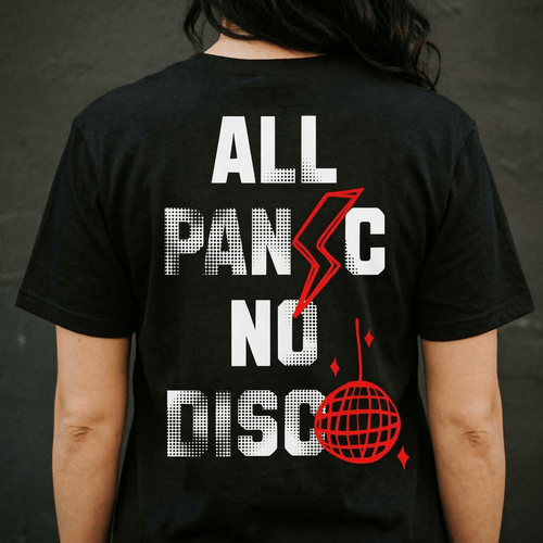 All Panic No Disco Tee