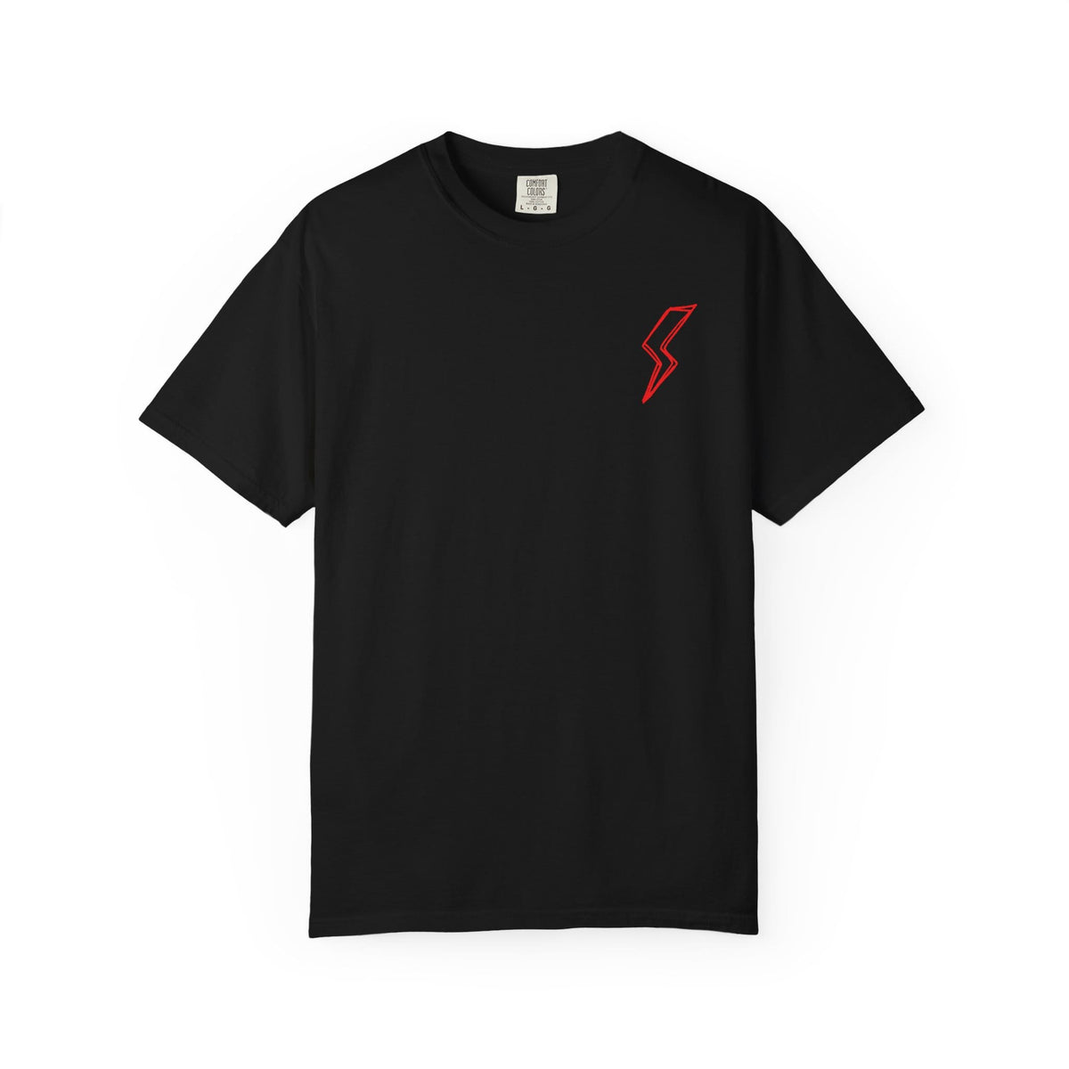 All Panic No Disco Tee on Comfort Colors Black / S