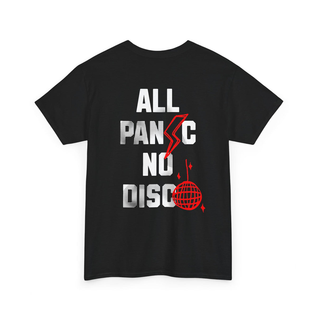 All Panic No Disco Tee S / Black