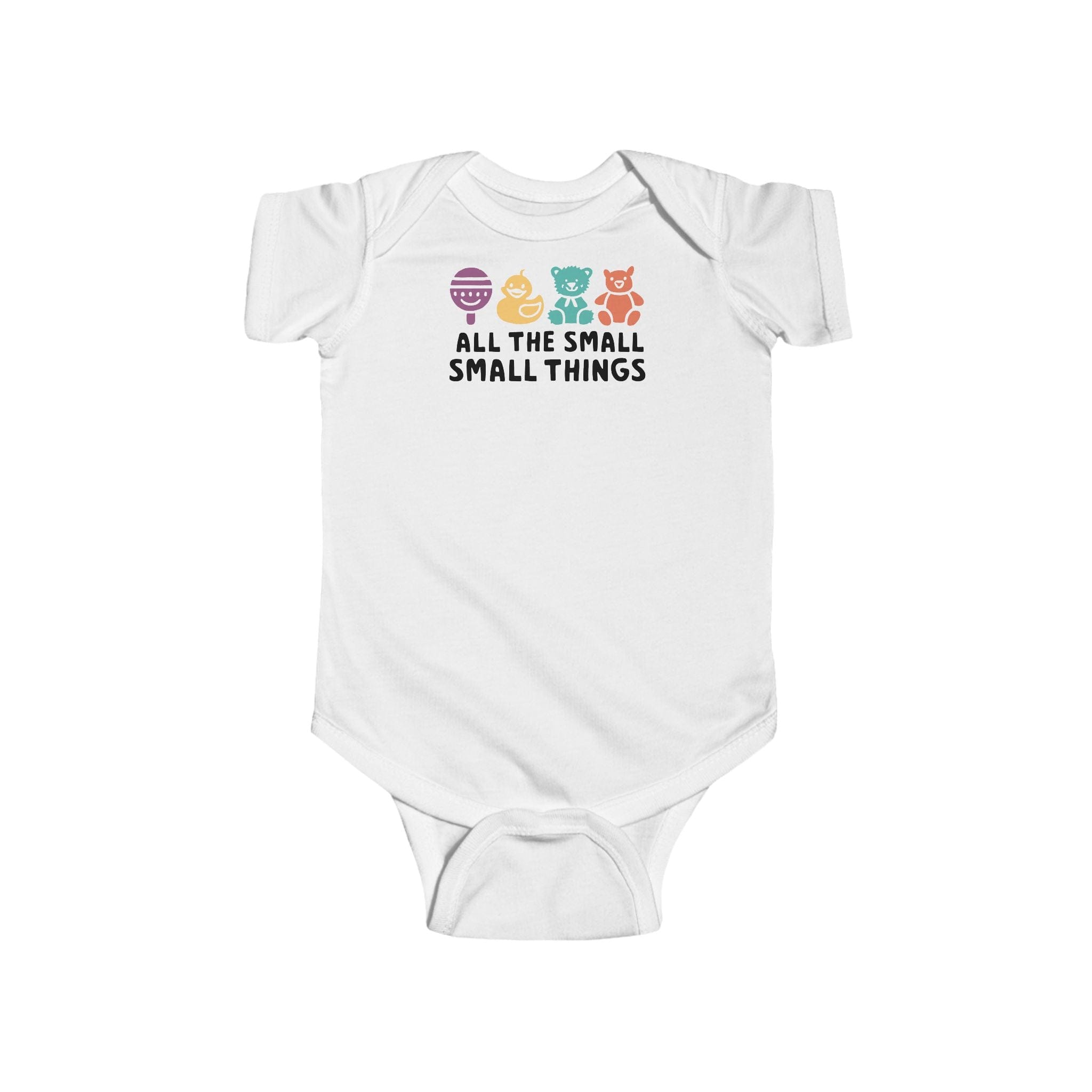 All The Small Things Colorful - Onesie UK White / NB (0-3M)