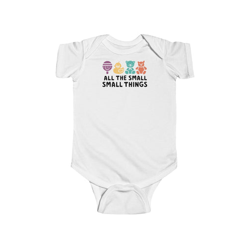 All The Small Things Colorful - Onesie UK White / NB (0-3M)