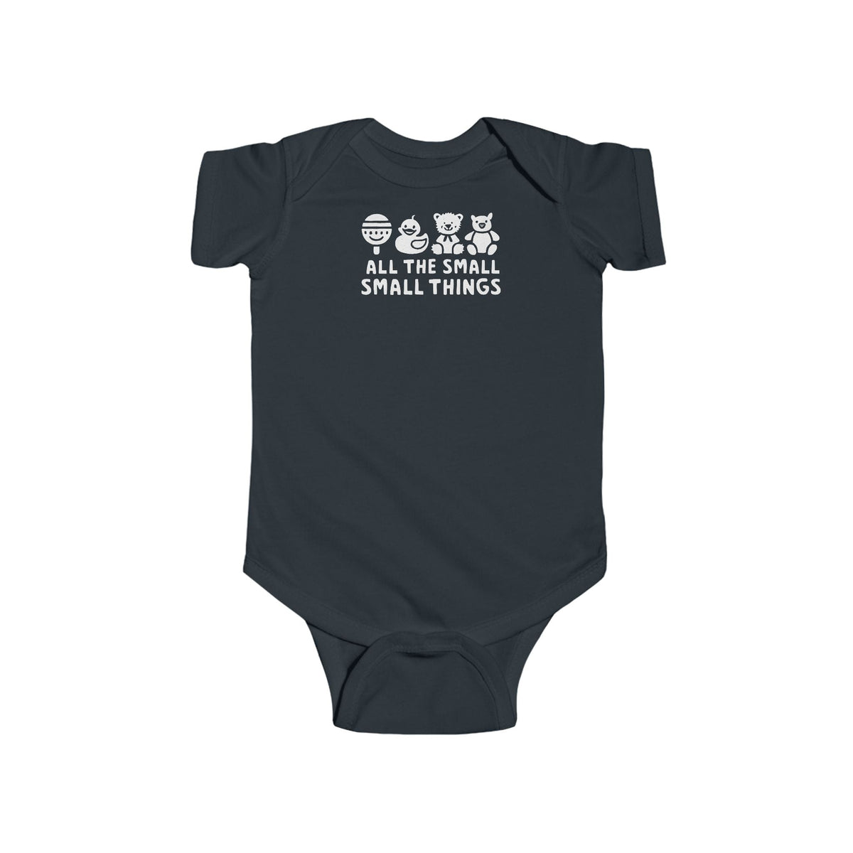 All The Small Things - Onesie UK Black / NB (0-3M)